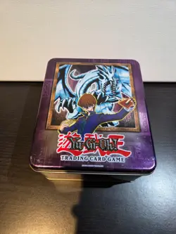 Yu-Gi-Oh! Blue-Eyes White Dragon Kaiba Metal Tin - (Empty Tin Only No Cards) - Image 2