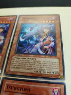 4x Tsukuyomi SD6-EN011 Common 1st Ed/Unlimited LP/MP - Image 3