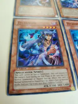 4x Tsukuyomi SD6-EN011 Common 1st Ed/Unlimited LP/MP - Image 4