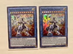 2x Drytron Meteonis Quadrantids GEIM-EN030 Super Rare 1st Ed NM Yugioh! - Image 1