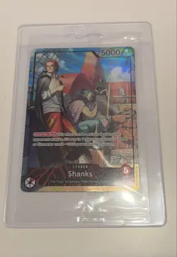 Shanks (2025 PSA Magazine Promo) OP09-001 One Piece Promotion Cards Foil - Image 1