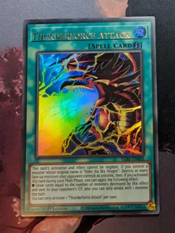 Thunderforce Attack - EGS1-EN003 - Ultra Rare Yugioh VLP - Image 1
