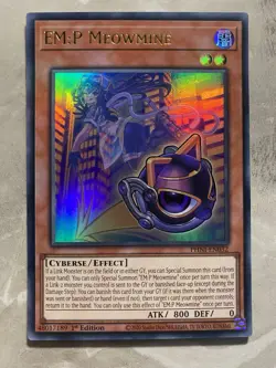 Yugioh - EM:P Meowmine - PHNI-EN032 - Ultra Rare - Image 1