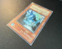 YUGIOH DRAGON ICE SECRET RARE 1ST EDITION GLAS-EN084 NM+/MINT - Image 4