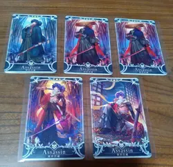FGO Trading Card Okada Izou Fatal Initial to Final Five Cards - Image 1