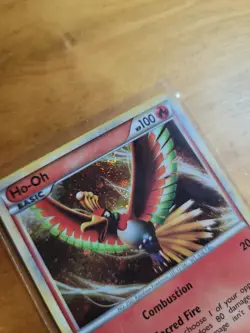 Ho-Oh HGSS01 Hgss Holo Partial Spiral Promo Rare 2010 Pokemon TCG Card NM - Image 2