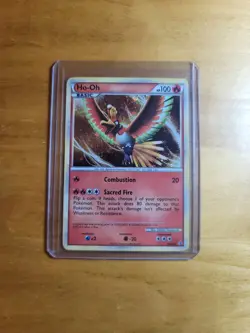 Ho-Oh HGSS01 Hgss Holo Partial Spiral Promo Rare 2010 Pokemon TCG Card NM - Image 5