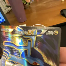 Kingdra EX - 122/124 - Full Art Ultra Rare Fates Collide - Pokemon TCG-NM - Image 3