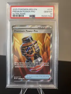 PSA 10 💎 GEM MINT Pokemon Mega Evolutions Premium Power Pro Ultra Rare #174/132 - Image 1