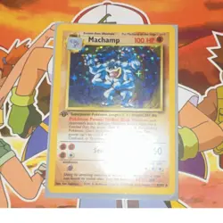 Pokemon TCG Machamp 8/102 Deck Exclusives 1st Edition Holo Rare English 100 HP - Image 1
