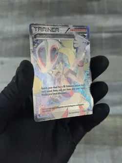 Pokemon Korrina Full Art Ultra Rare Holo Trainer XY Furious Fists 111/111 - Image 2