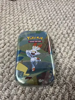 Pokemon Galar Pals Mini Tin Scorbunny 2020 NEW Sealed C23 820650807077 - Image 2