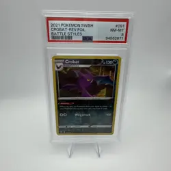 Crobat 91/163 Rare Deck Exclusives Pokemon Reverse Holo Near NM-MT - Image 1