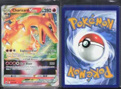 CHARIZARD VSTAR 019/159 HOLO VSTAR RARE CROWN ZENITH POKEMON NM/M - Image 1