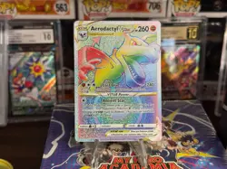 Aerodactyl Pokemon TCG Full Art VSTAR Lost Origin Secret Rare Rainbow PACK FRESH - Image 1