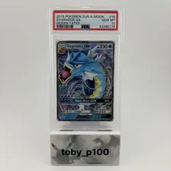 Pokemon Gyarados GX 16/68 Hidden Fates Sun & Moon #16 2019 - PSA 10 - Image 1