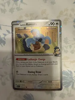 Larry's Komala 175/217 Cosmos Holo Promo ME: Ascended Heroes Pokemon Near Mint - Image 1