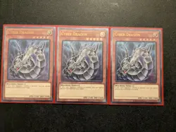 Yugioh OTS 16 Ultimate Rare Cyber Dragon x 3 - Image 3