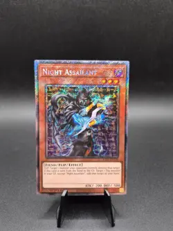 Night Assailant (Platinum Secret Rare) RA03-EN139 Yu-Gi-Oh NM - Image 1