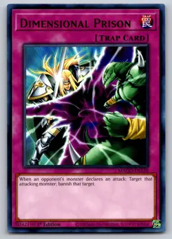 Dimensional Prison MAGO-EN158 Rare Maximum Gold Yu-Gi-Oh 1st Edition Near Mint - Image 1