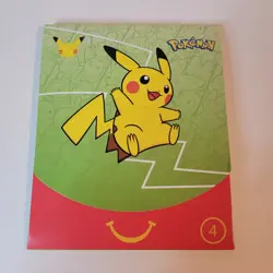 Pokemon 25th Anniversary McDonald's Booster Pack - 4 Cards Per Pack - Sealed - Image 5