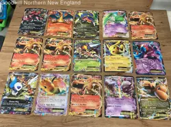 Lot of 15 Jumbo Pokemon Cards EX Mixed Conditions LARGE CARDS - Image 1