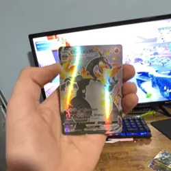 Charizard VMAX 330 HP Full Art Holo Pokemon TCG Standard Size Card - Image 1