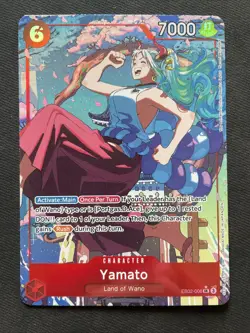 One Piece CCG Yamato SR EB02-006 Collectible Card Game - Image 1