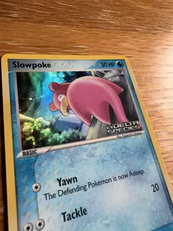 Slowpoke 83/113 Delta Species Reverse Holo Common Pokemon Card Stamped LP - Image 2