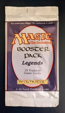 MTG English Legends #94 Darkness PCG 9.5 Gem Mint Magic Card (1994) - Image 5