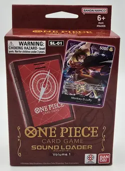 One Piece CCG Sound Loader Vol. 1 & 2 - 2-PACK One of Each Color/Card SEALED - Image 5