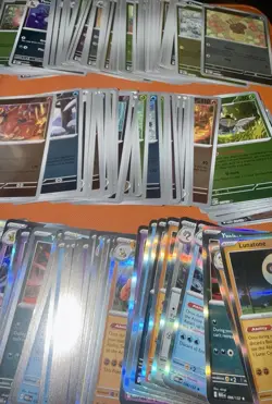 Pokemon Mega Evolution Bulk Common Uncommon Holo Reverse Card + Bonus Cards - Image 1