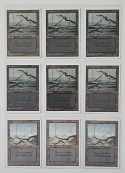 Unlimited Magic the Gathering 65 Card Basic Land Lot LP-MP ENGLISH - Image 4