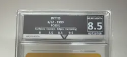 Ditto 3/62 Year 1999 Fossil Set Get Graded 8.5 NEAR MINT Stunning Rare Card - Image 4