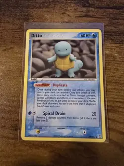 Pokemon TCG Ditto EX Delta Species Card 64/113 Regular Common NM - Image 1