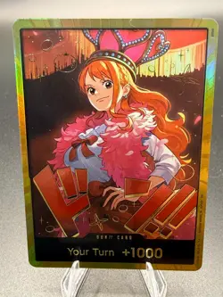 DON!! Card (Nami) (Gold) - Extra Booster: One Piece Heroines Edition - Image 1