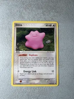 Pokemon TCG Ex Delta Species Ditto 35/113 Non-Holo NM Pokemon Card - Image 2
