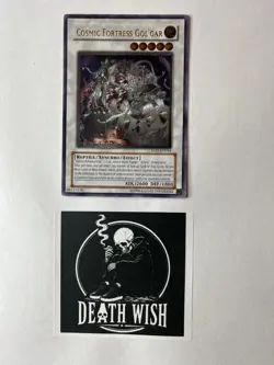 Cosmic Fortress Gol'gar Yugioh Card CRMS-EN044 - Image 1