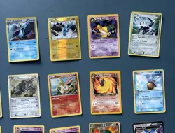 Lot of 40 Old/Rare/Holo Pokemon TCG Trading Cards - Image 4