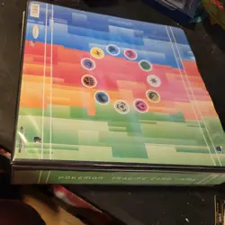 E3- VTG Pokemon Card Binder, Top loading, With over 100+ Pokemon card, sleeves - Image 2