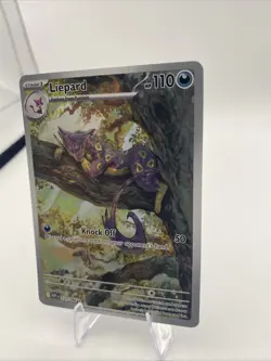 Liepard 137/086 White Flare Illustration Rare Holo Full Art SV Pokemon Card - Image 3