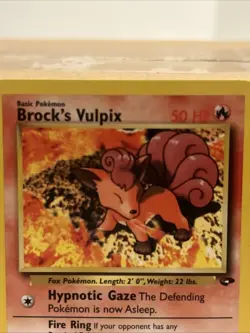 Pokemon TCG Brock's Vulpix Gym Challenge 37 /132 Unlimited Uncommon Card - Image 2