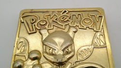 1999 Nintendo 23K Gold Plated Mewtwo Card Burger King Collectible - Image 5