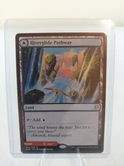 MTG Magic the Gathering Riverglide Pathway Zendikar Rising (#264) NM - Image 1