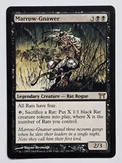 Marrow-Gnawer Magic the Gathering Champions of Kamigawa Normal LP-MP ENGLISH - Image 1