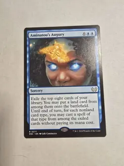Aminatou's Augury Commander: Duskmourn: House of Horror Regular - Image 1