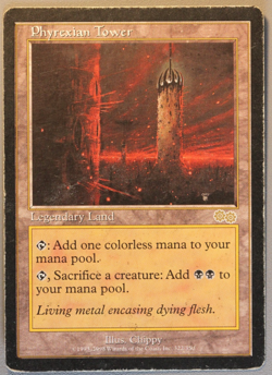Phyrexian Tower - MTG - Urza's Saga - Magic: The Gathering - Image 1
