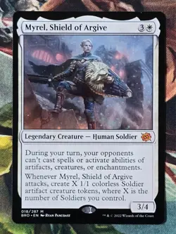 Myrel, Shield of Argive - The Brothers' War MTG Regular NEAR MINT - Image 1