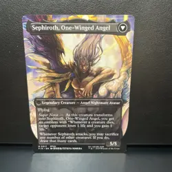 Sephiroth, Fabled SOLDIER Final Fantasy Mythic 0317 FIN Borderless NM Magic - Image 2