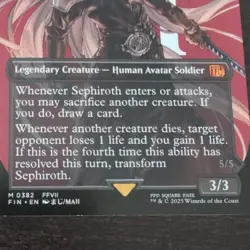 Wizards of the Coast Sephiroth, Fabled SOLDIER 0382 FFVII Transform Mythic EN - Image 4